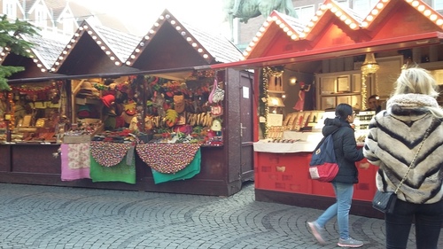 12月　デュッセルドルフのクリスマスマーケット～♪